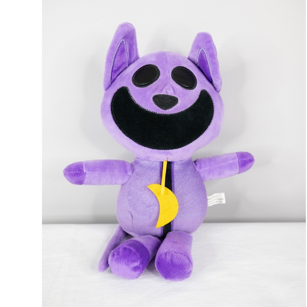 Poppy‎ Playtime CatNap Plush Toy Small Purple Excellent Smiling Critters